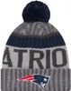 New Era NFL SIDELINE Bobble Wintermütze New England Náhled obrázku produktu 1
