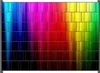 Wallario Zaunsichtschutz mit Motiv Bunte Regenbogenstreifen Produktbild-Vorschau 1