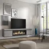 COZY Meuble TV, Banc Télé, 208x35x45cm, Pour les TV jusqu'à Voir les images du produit 2