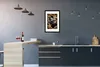 MuchoWow® MuchoWow® Gerahmtes Poster Tiger - Zebra - Produktbild-Vorschau 2