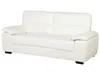 BELIANI 5-Sitzer Sofa Set Cremeweiß Kunstleder Breite Produktbild-Vorschau 5