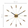 NeXtime - 2610BR - Wanduhr - 58cm - braun - Plug-Inn Produktbild-Vorschau 11