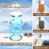Magnetické čiré pouzdro pro iPhone 16, kompatibilní s Náhled obrázku produktu 3