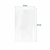 A white vacuum seal bag with dimensions indicated. Náhľad obrázku produktu