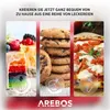 AREBOS Küchenmaschine 1500 W Schwarz | 2 Produktbild-Vorschau 6