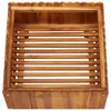 vidaXL Letto rialzato da giardino 50 x 50 x 25 cm in legno Anteprima dell’immagine prodotto 2