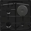 Cuisinière mixte 77l 4 feux noir - Amica - ACM7037RN - Voir les images du produit 2