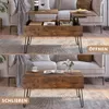 WOLTU Couchtisch, separates verstecktes Ablagefach, Produktbild-Vorschau 8