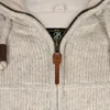 Gilet in lana lavorato a maglia Shakaloha Navigator Beige Anteprima dell’immagine prodotto 7