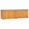 vidaXL Coffre de jardin 175x50x55 cm bois massif teck - Voir les images du produit 2