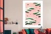 MuchoWow® Poster Japandi - Vogel - Wolken - Vintage 120x180 Produktbild-Vorschau 3