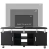 HOMCOM Meuble TV meuble télé bois banc TV pour téléviseur Voir les images du produit 10