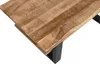 Couchtisch Baumkante massiv Mangoholz naturfarben 115×65 cm Produktbild-Vorschau 4