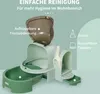 PawHut Katzentoilette, Katzenhaus, Katzenklo inklusive Produktbild-Vorschau 5