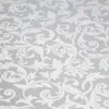 Weiße jacquardgewebte Tischdecke mit Prägung 140 × 240 cm – Produktbild-Vorschau 6