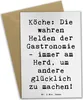 Mr. & Mrs. Panda babykarte Spruch Koch Helden - Weiß - Produktbild-Vorschau 1
