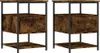 vidaXL Noční stolky 2 ks. Kouřový dub 40x42x56 cm výrobek Náhled obrázku produktu 2