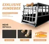CADOCA® Hondenbench, aluminium, 54x70x51 cm Productafbeelding-voorbeeld 23