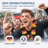 3er Blumenkette Fanartikel Deutschland WM 2026 – extra lang Produktbild-Vorschau 4