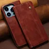 iPhone 15 Pro Hülle, Leder Flip Brieftasche Schutzhülle für Produktbild-Vorschau 2