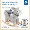 Bieco Plüsch Schaukeltier Esel 73,5x33,5x61cm | Produktbild-Vorschau 6