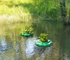 Pot de plantes flottant pour étang, lot de 2 îles Voir les images du produit 2