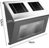 DEUBA® Applique solaire LED applique murale extérieur Voir les images du produit 4