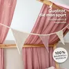 Handgemachte Wimpelkette aus Musselin Kinderzimmer Gold Produktbild-Vorschau 3