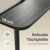 VASAGLE Essgruppe, 1 Küchentisch mit 4 Stühlen, Produktbild-Vorschau 5