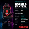 ONBEST Gaming Stuhl | Ergonomisch | mit Lordosenkissen | Produktbild-Vorschau 15