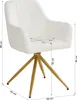 6 Stühle Esszimmer Küchenstühle Bouclé Beige Náhled obrázku produktu 7
