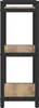 vidaXL Regał dębowy Artisan 40 x 30 x 85 cm materiał Podgląd zdjęcia produktu 3