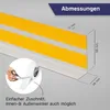 HOLZBRINK Weichsockelleiste selbstklebend PVC 50x20mm, 10 m Produktbild-Vorschau 2