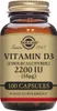 Vitamin D3 (Cholecalciferol) Solgar 2200 iu Produktbild-Vorschau 1