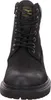 A close-up front view of a black winter boot. Produktbild-Vorschau