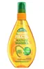 A bottle of Garnier Fructis Multi-Use Wunderöl for dry hair. Produktbild-Vorschau