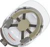 The inside of a white hard hat is shown against a white background. Produktbild-Vorschau