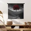 MuchoWow® Wandteppich Wandbehang Schwarz-Weiß-Foto mit Produktbild-Vorschau 6