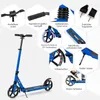 COSTWAY Kinderroller, inklapbaar met verlichting, scooter Productafbeelding-voorbeeld 6