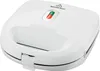 A white sandwich maker is shown from a slightly elevated front-left angle on a white background. Produktbild-Vorschau