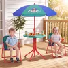 COSTWAY Kindersitzgruppe mit höhenverstellbarem Produktbild-Vorschau 2