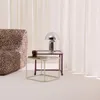 sweeek - Satztische aus Metall und geriffeltem Glas - Produktbild-Vorschau 2