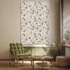 MuchoWow® Poster Blumen - Muster - Grau 120x180 cm - Produktbild-Vorschau 3