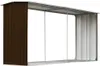 vidaXL Sklad palivového dreva Pozinkovaná oceľ 330 x 92 x Náhľad obrázku produktu 1