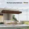 Zapasowy dach Outsunny do pergoli o wymiarach 2,85 x 2 m, Podgląd zdjęcia produktu 9