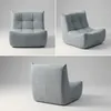 Togo Sofa 1 Sitzer Chenille Bodensessel kleines Sofa Lounge Produktbild-Vorschau 3