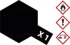 X-1 Schwarz glaenzend - 23ml Acrylstreichfarbe Produktbild-Vorschau 1