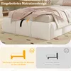 Letto per bambini imbottito Merax 90x200 con contenitore Anteprima dell’immagine prodotto 10