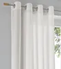 Halbtransparenter Vorhang Areggo in Weiß/Offwhite ca. 135 x Produktbild-Vorschau 2
