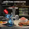 3200W Elektrischer Fleischwolf, 5 in1 Multi Küchenmaschine, Produktbild-Vorschau 2